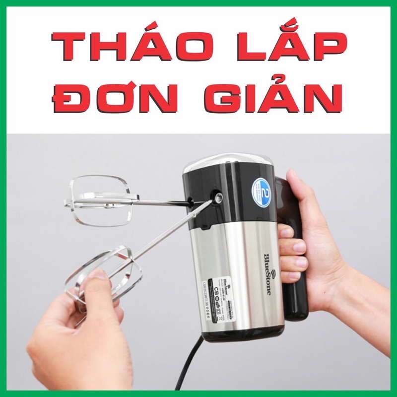 Máy Đánh Trứng Bluestone HMB-6338 (400W) - Hàng chính hãng