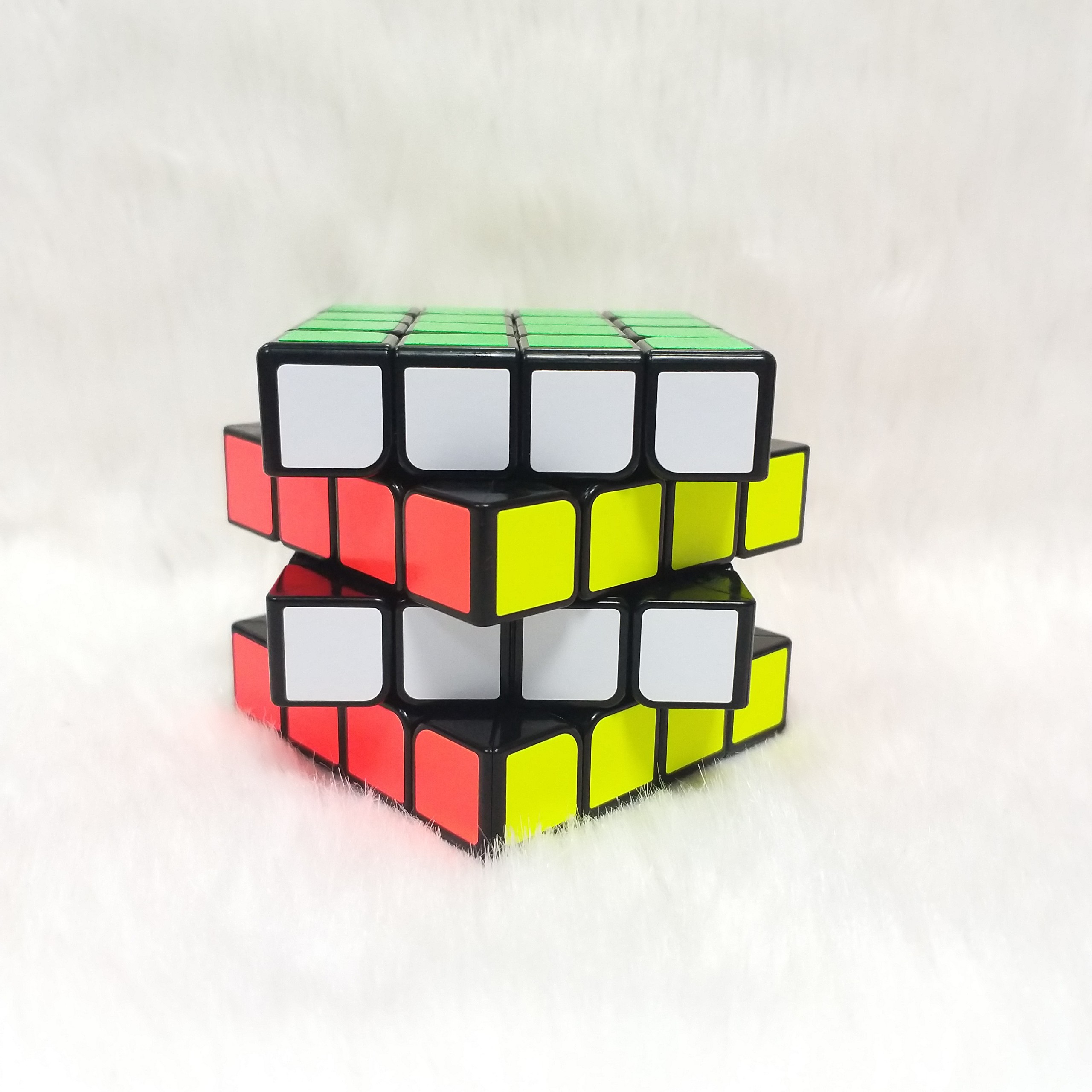 Rubik 4x4 QiYi MS Magnetic 4x4 Black (có nam châm) hiệu QiYi