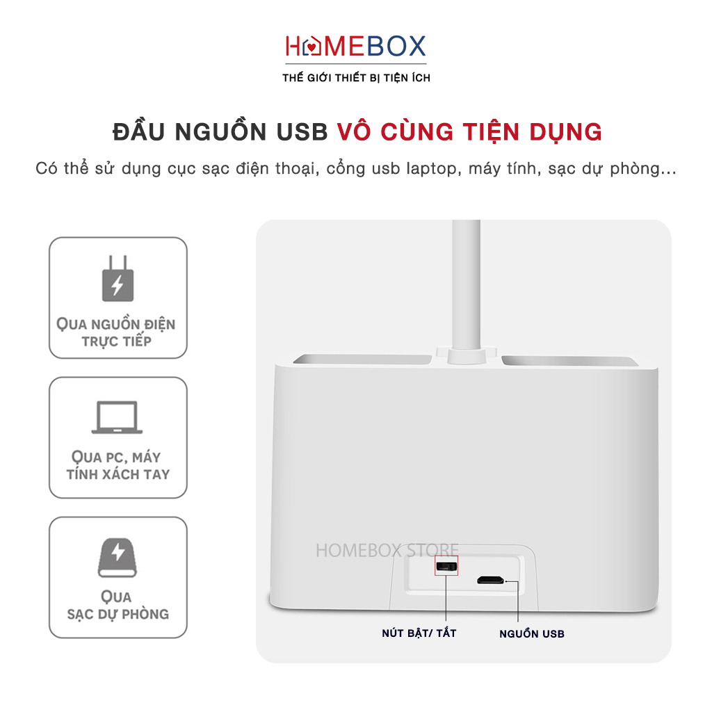 Đèn Học, Đọc Sách, Làm Việc - 3 Chế Độ Sáng Bảo Vệ Mắt - Đèn Bàn Học Chống Cận Thị - Hàng Chính Hãng