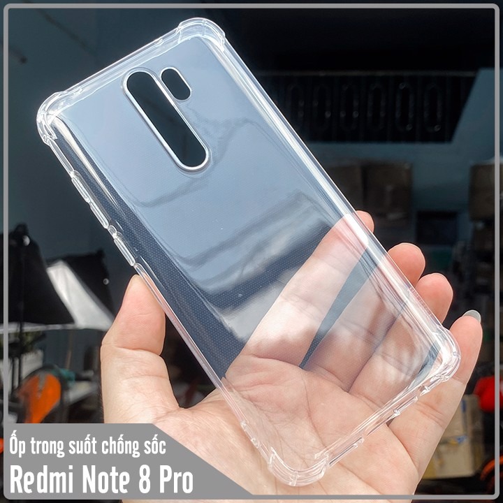 Ốp lưng cho Xiaomi Redmi Note 8 Pro Trong Suốt Chống Sốc