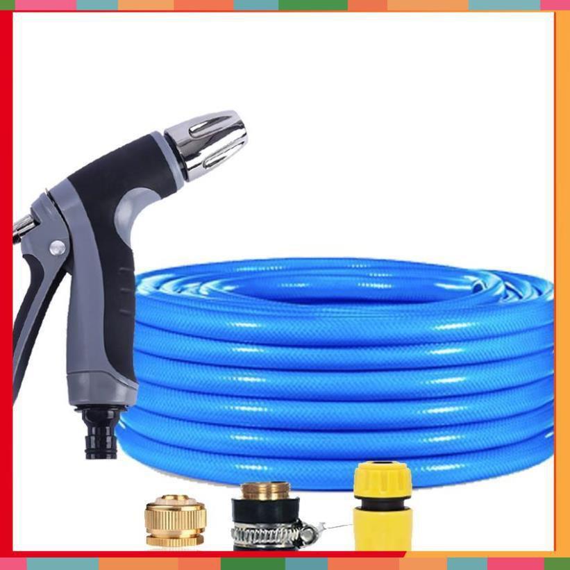 Bộ dây và vòi xịt rửa xe tưới cây tăng áp 20M 206817
