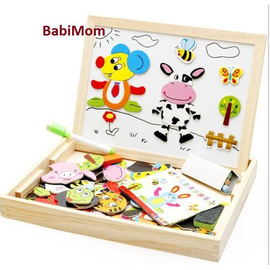 Đồ Chơi Bảng Nam Châm Ghép Tranh Sáng Tạo mới