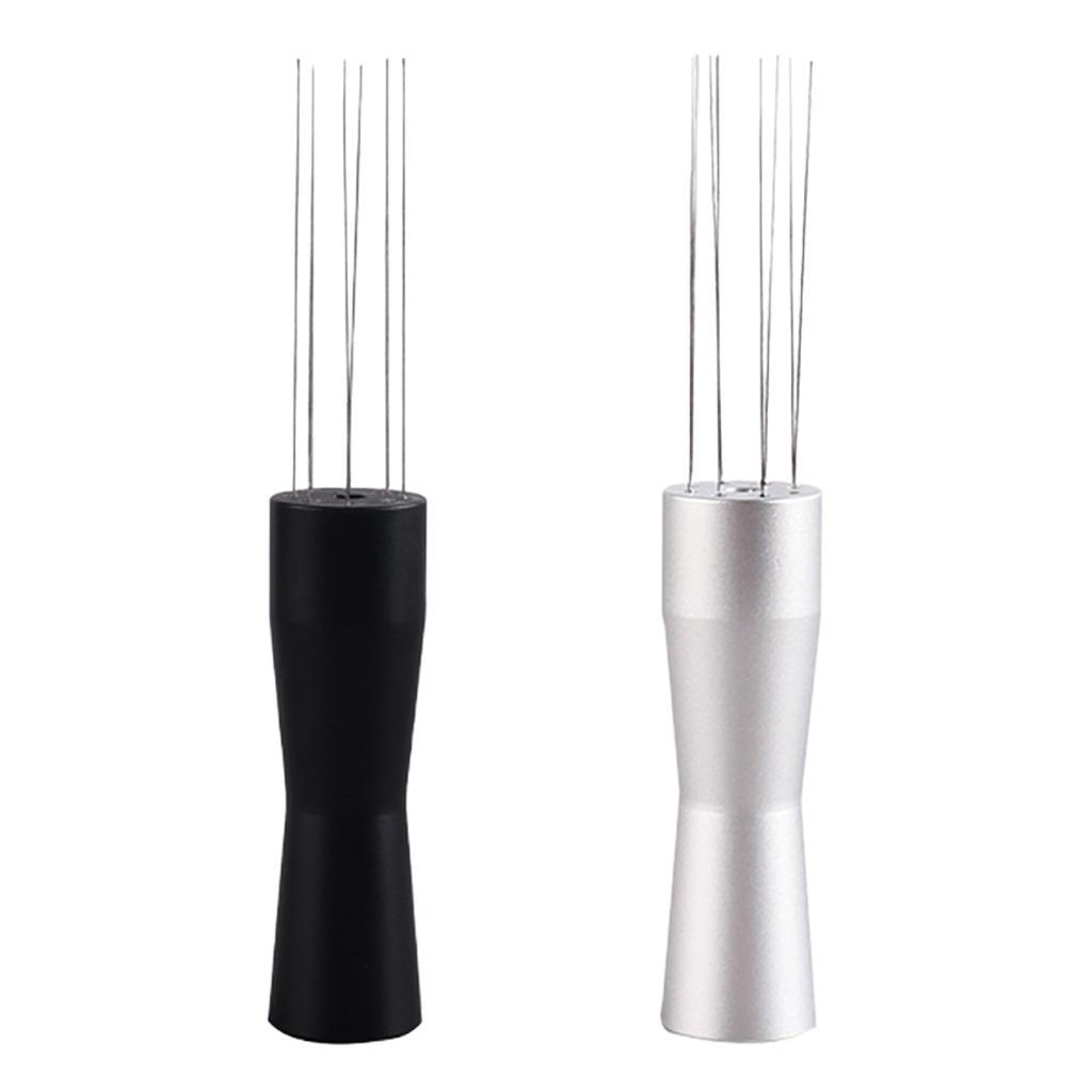 2 Set Needle Style Coffee Tamper Distributor Espresso Hand Stirrer Tools