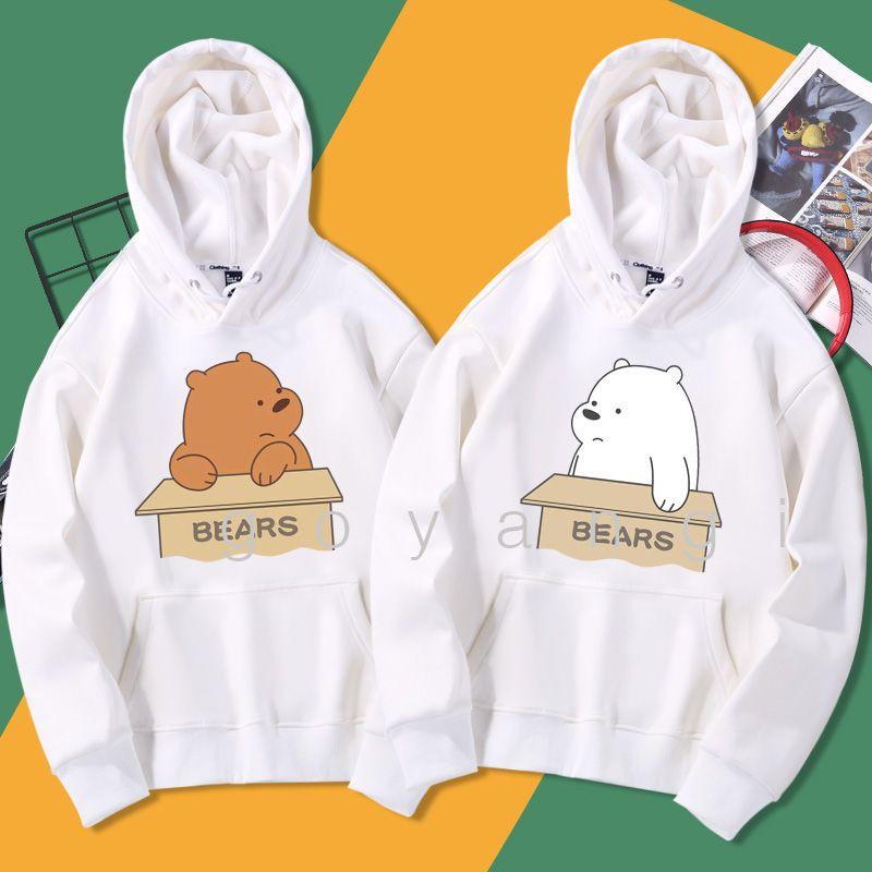 Áo hoodie goyangi We bare bear oversize phong cách hàn quốc