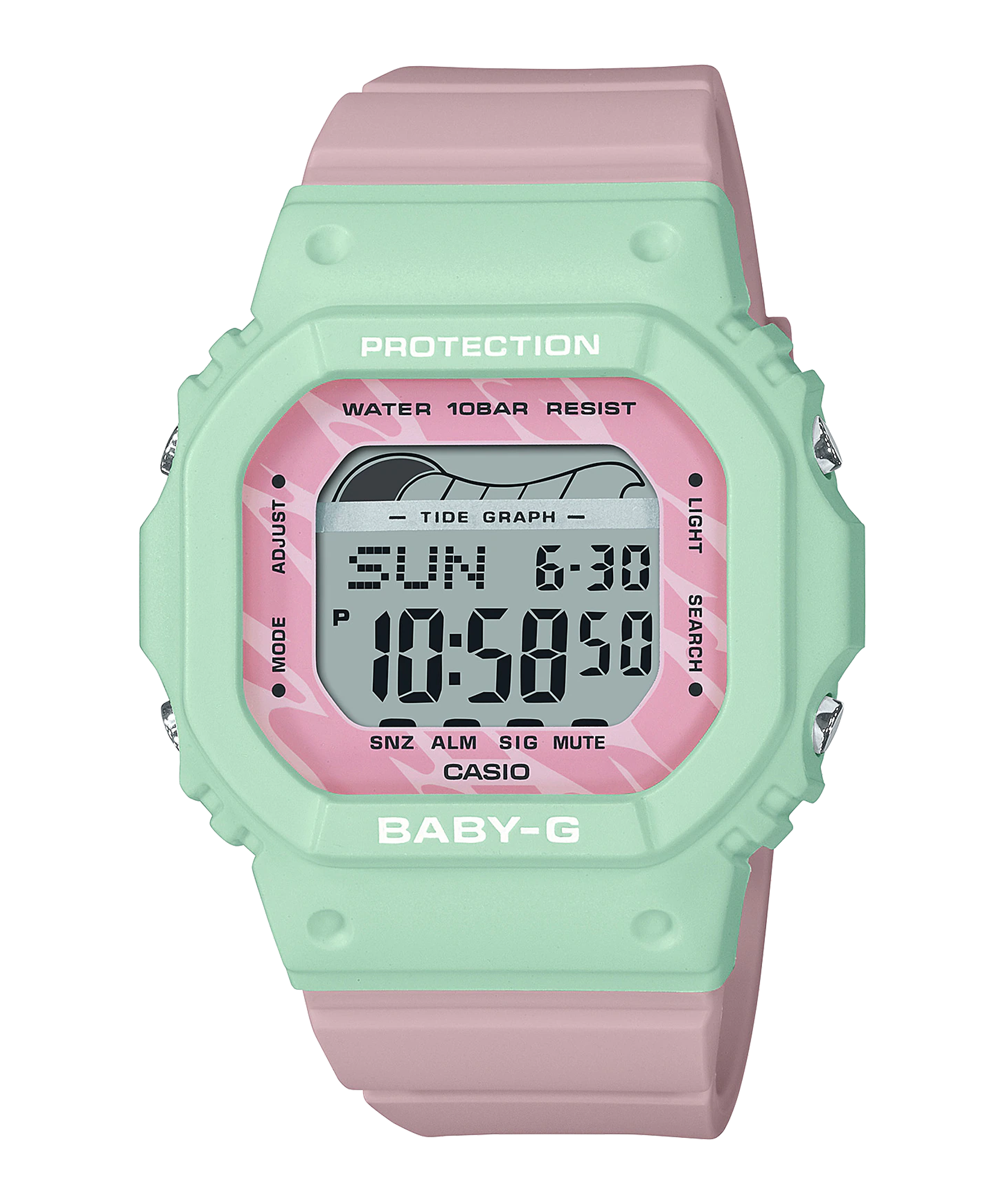 Đồng Hồ Casio Nữ Baby-G Dây Nhựa BLX-565-3DR