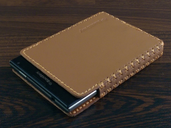 Bao Da Rút dành cho Blackberry Passport AT&T Dạng Hộp da bò