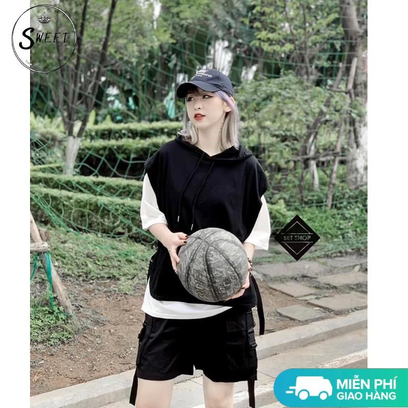 Bộ thể thao nam nữ BL14 unisex, set đồ thể thao thun nam nữ dáng rộng phong cách Hàn Quốc, chất vải siêu mát