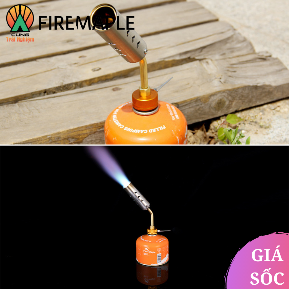 [CHÍNH HÃNG] Đèn Khò Gas Dã Ngoại Chuyên Dụng Fire Maple Công Suất Cao Cho Hoạt Động Ngoài Trời FMS-706