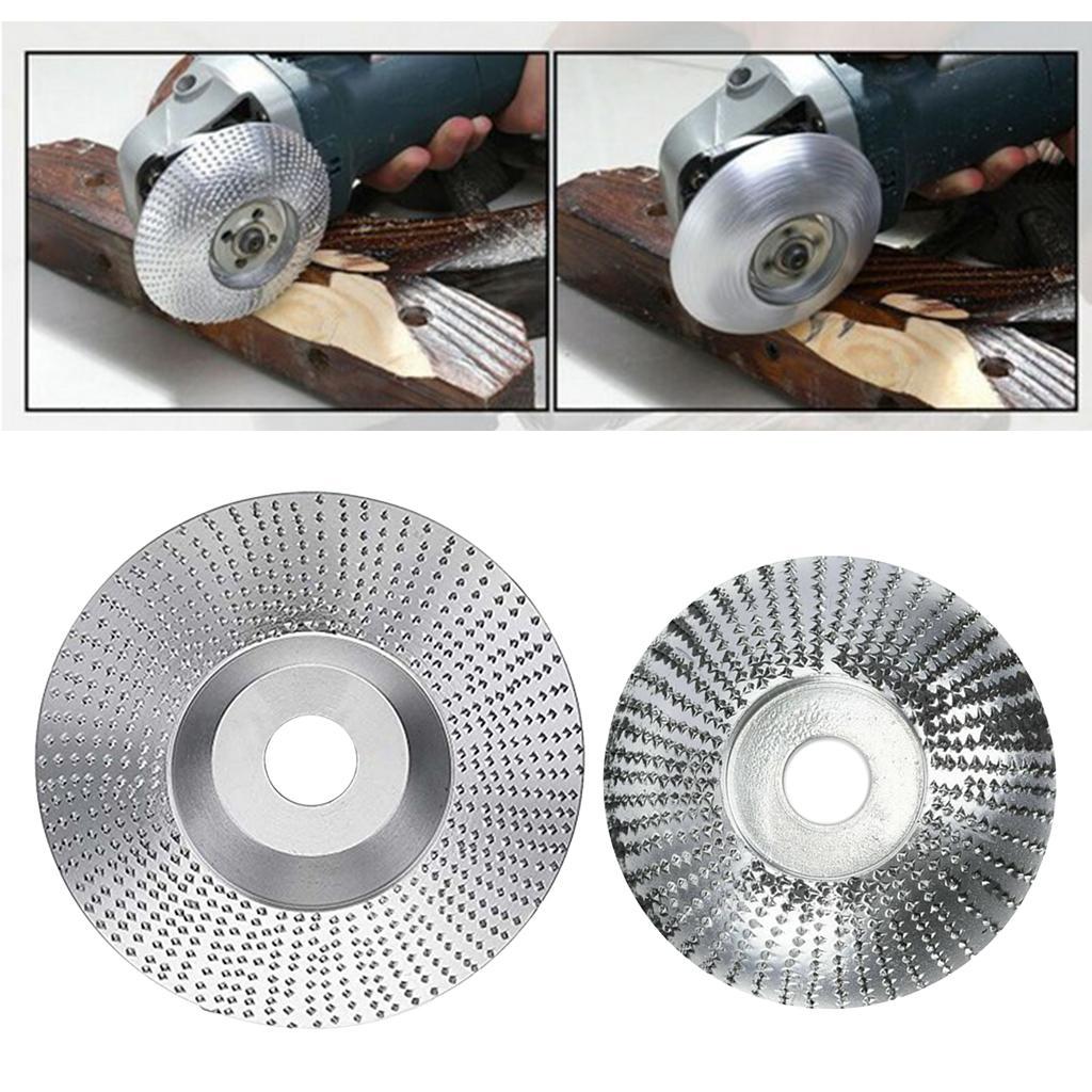 2Pcs Wood Sanding Shaping Disc Angle Grinder Grinding Wheel Bevel