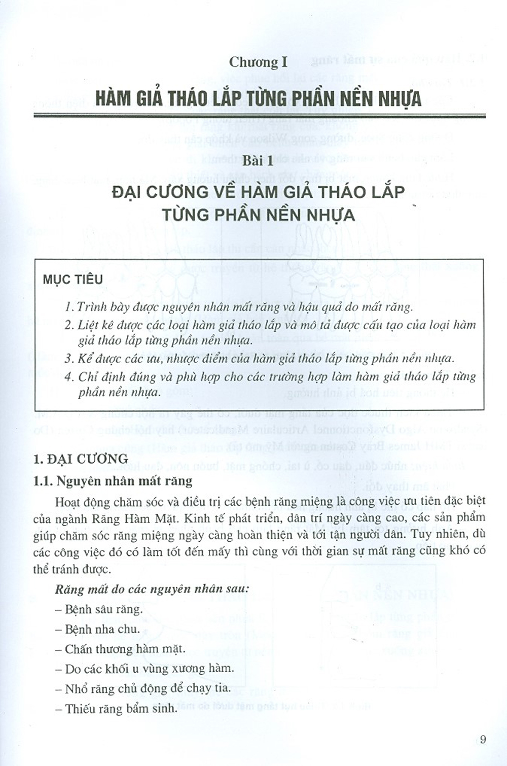 Phục Hình Răng Tháo Lắp (Dùng Cho Sinh Viên Răng Hàm Mặt) - bản in năm 2018