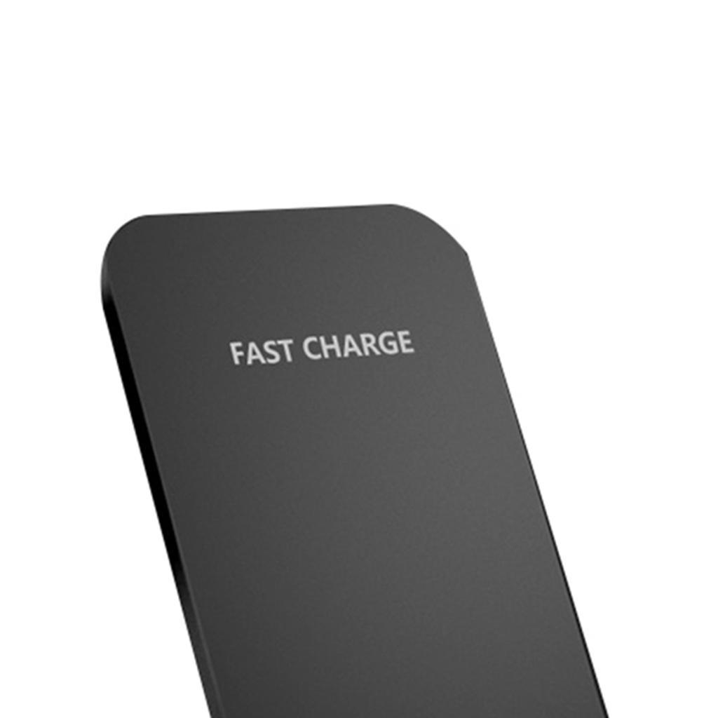 Portable 2Coils Wireless Charger Fast Charging Mount 10W for  Xs