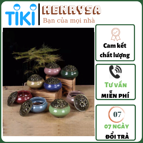 Dụng cụ đốt trầm- Lư đốt trầm hương - HENRYSA