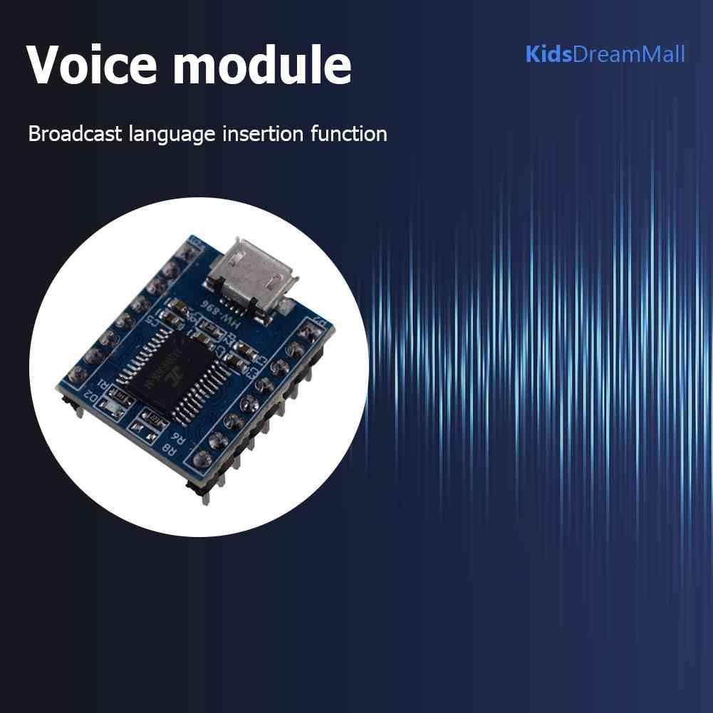 Mới Mô Đun Điều Khiển Âm Thanh JQ6500 MCU Cho FAT16 / FAT32