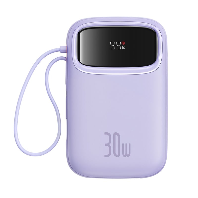 Pin Sạc Dự Phòng Baseus Qpow 2 Digital Display 30W (10000/20000mAh) - Hàng chính hãng