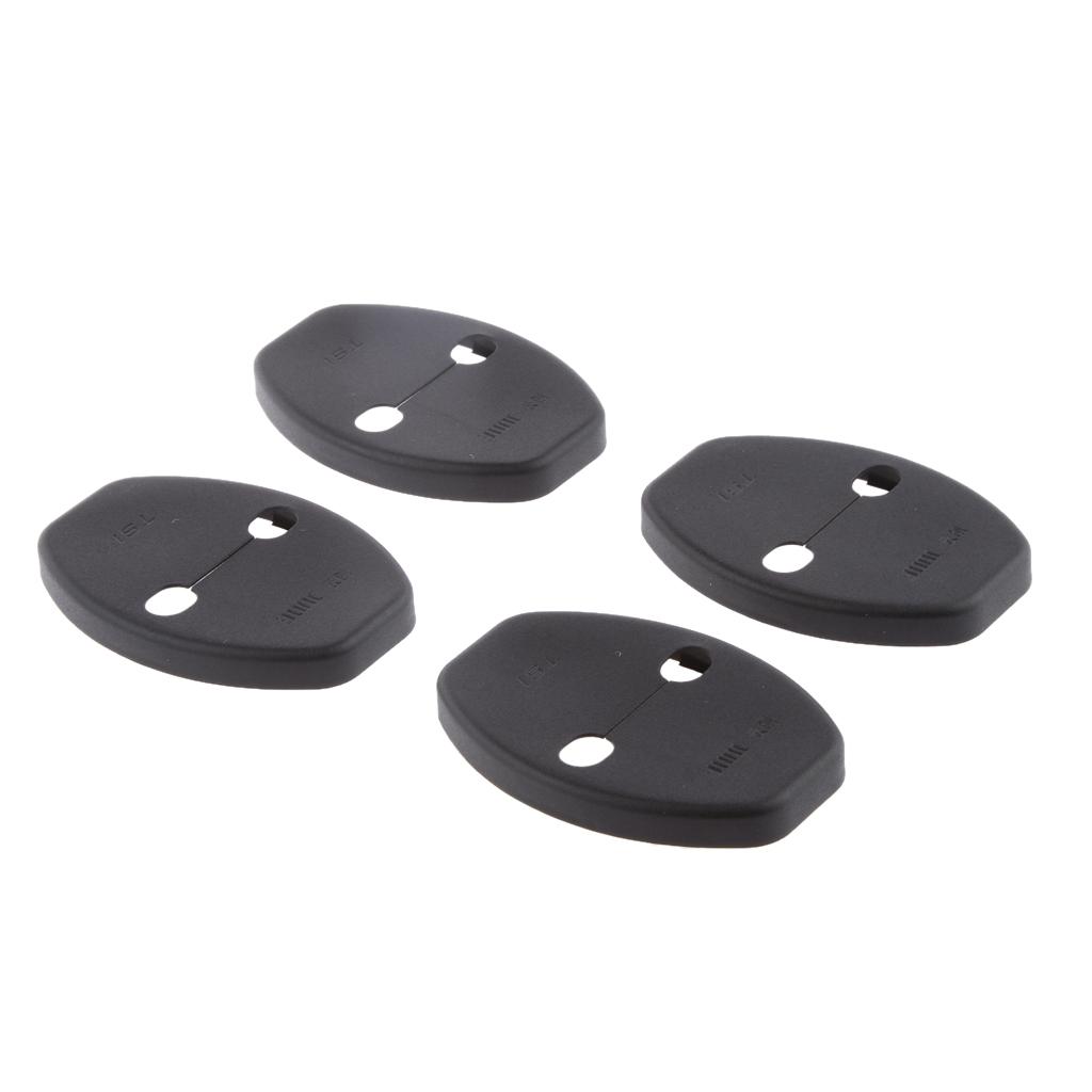Car Door Lock Protective Cover Kit For Jetta Lavida Beetle CC Pack of 4