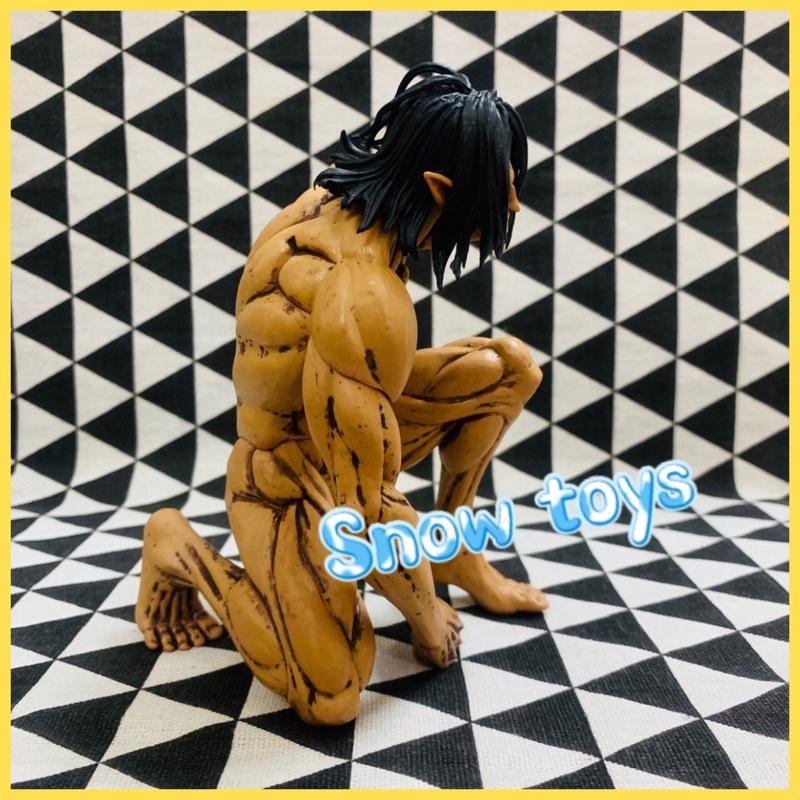 Mô hình Attack On Titan - Titan tiến công Attack Titan - Eren Yeager - Đại chiến Titan - Fullbox - 15cm