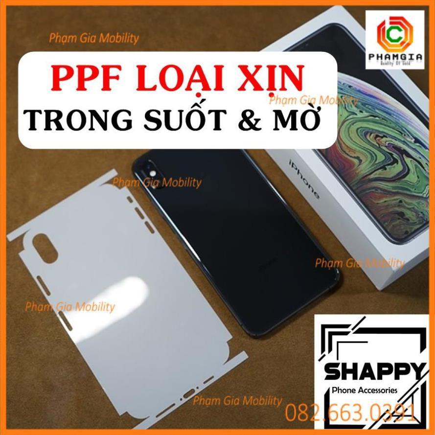 Skin Dán PPF Cao Cấp Full Viền Dành Cho Iphone 