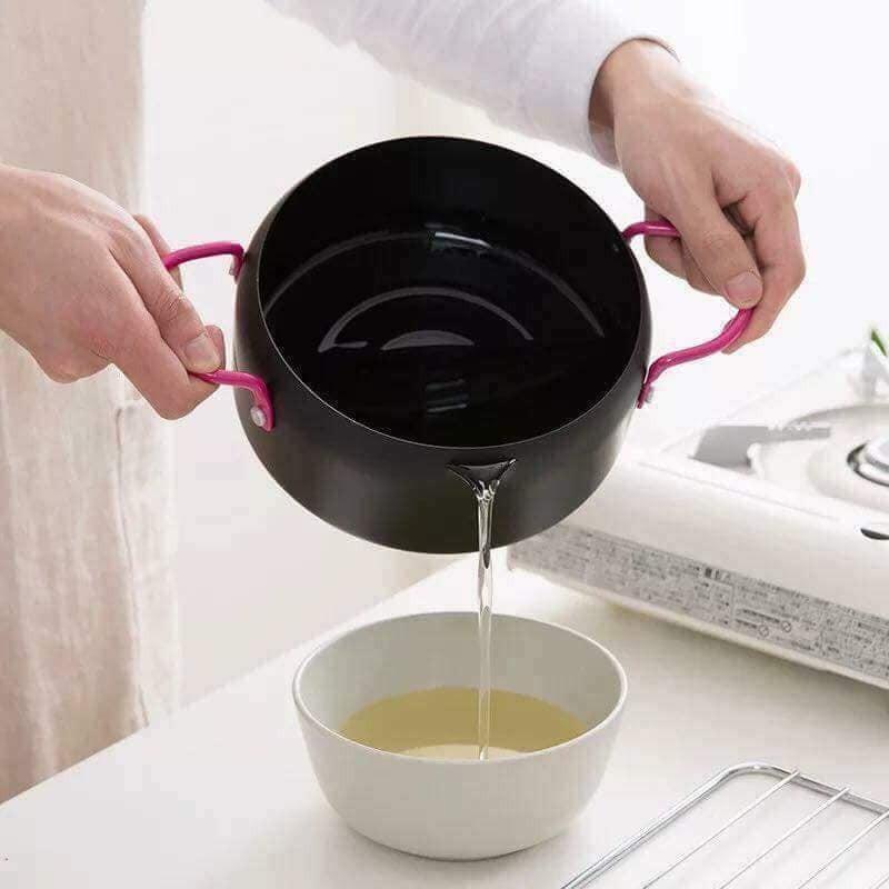 Nồi Chiên Rán Lọc Dầu Size 18cm