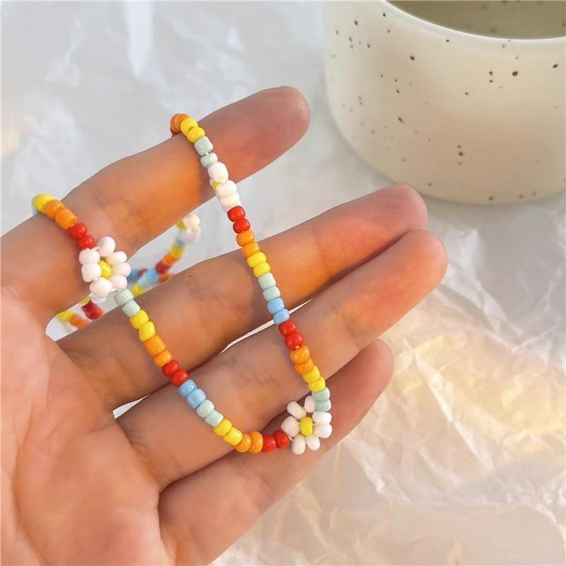 Vòng cổ mặt cười nhiều màu sắc