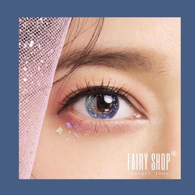 Kính Áp Tròng Qlo7 Blue 14.0 mm- FAIRY SHOP CONTACT LENS