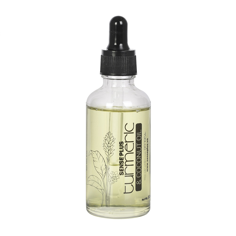 Dầu Dừa Dưỡng Da Turmeric Sense+