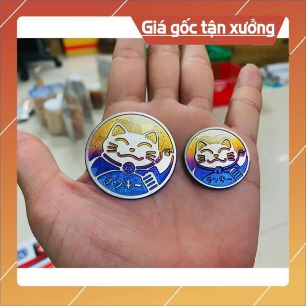 Logo mèo thần tài titan