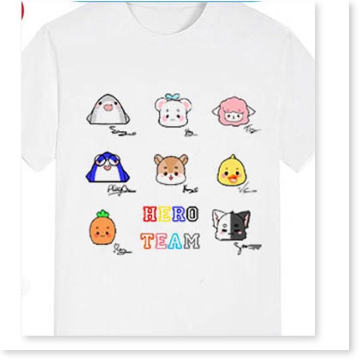 BST Áo Hero Team Mini World Thun Mini World Toàn Thành Viên Hero Team AQA1807 03 aomivn