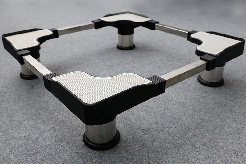 Kệ chân đế máy giặt tủ lạnh inox cao cấp 48-60cm