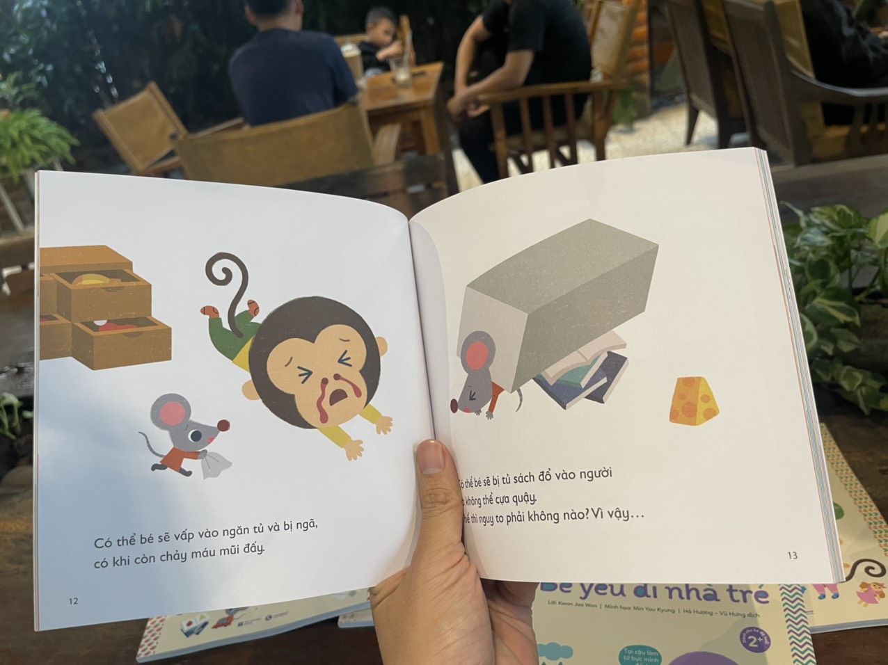 QUY TẮC BÉ NGOAN – BÉ YÊU ĐI NHÀ TRẺ - BÉ YÊU LUÔN AN TOÀN – BÉ YÊU NÓI ĐIỀU HAY – BÉ YÊU NGOAN MỖI NGÀY- BÉ YÊU NÓI ĐIỀU HAY- Kwon Joo Won – Hà Hương & Vũ Hưng dịch - Thái Hà - NXB Hà Nội