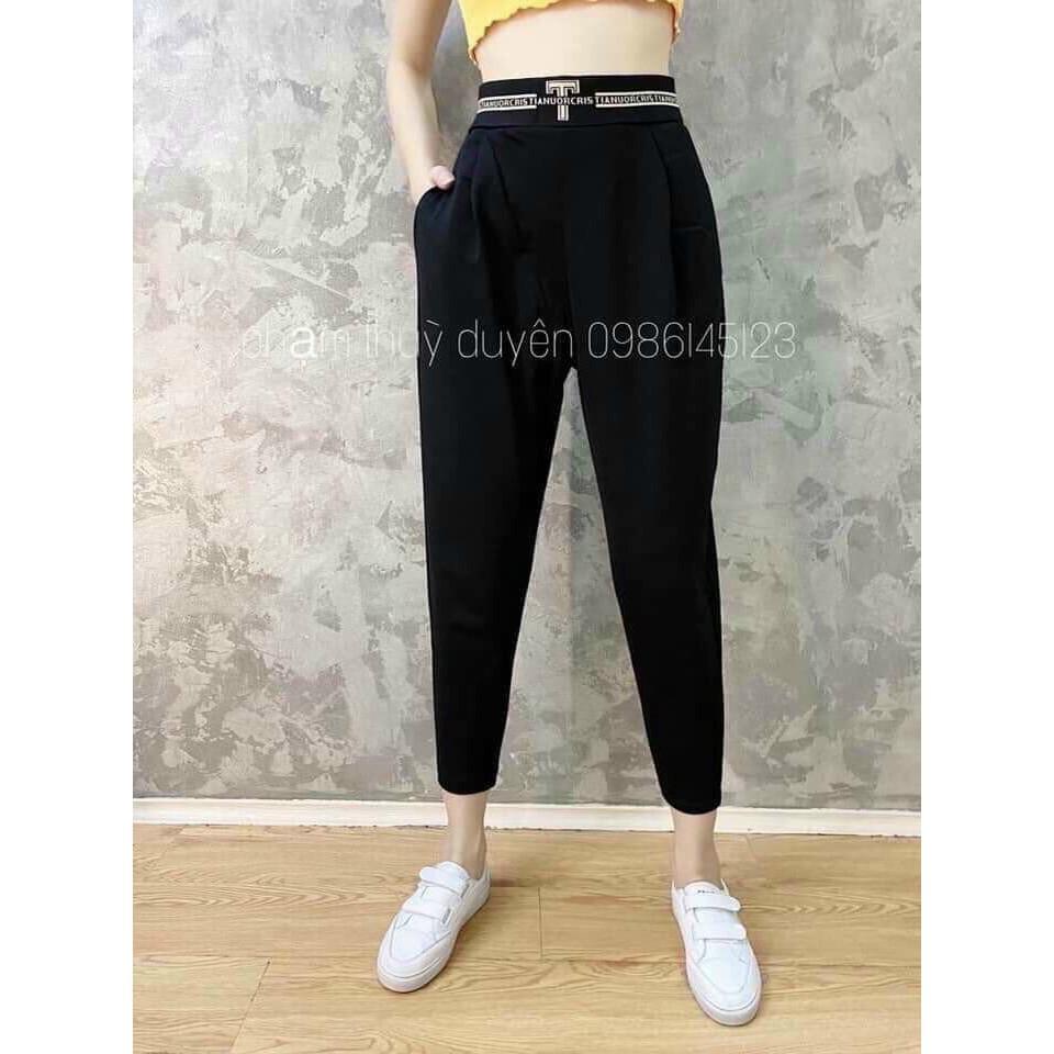 Quần baggy umi cạp cao
