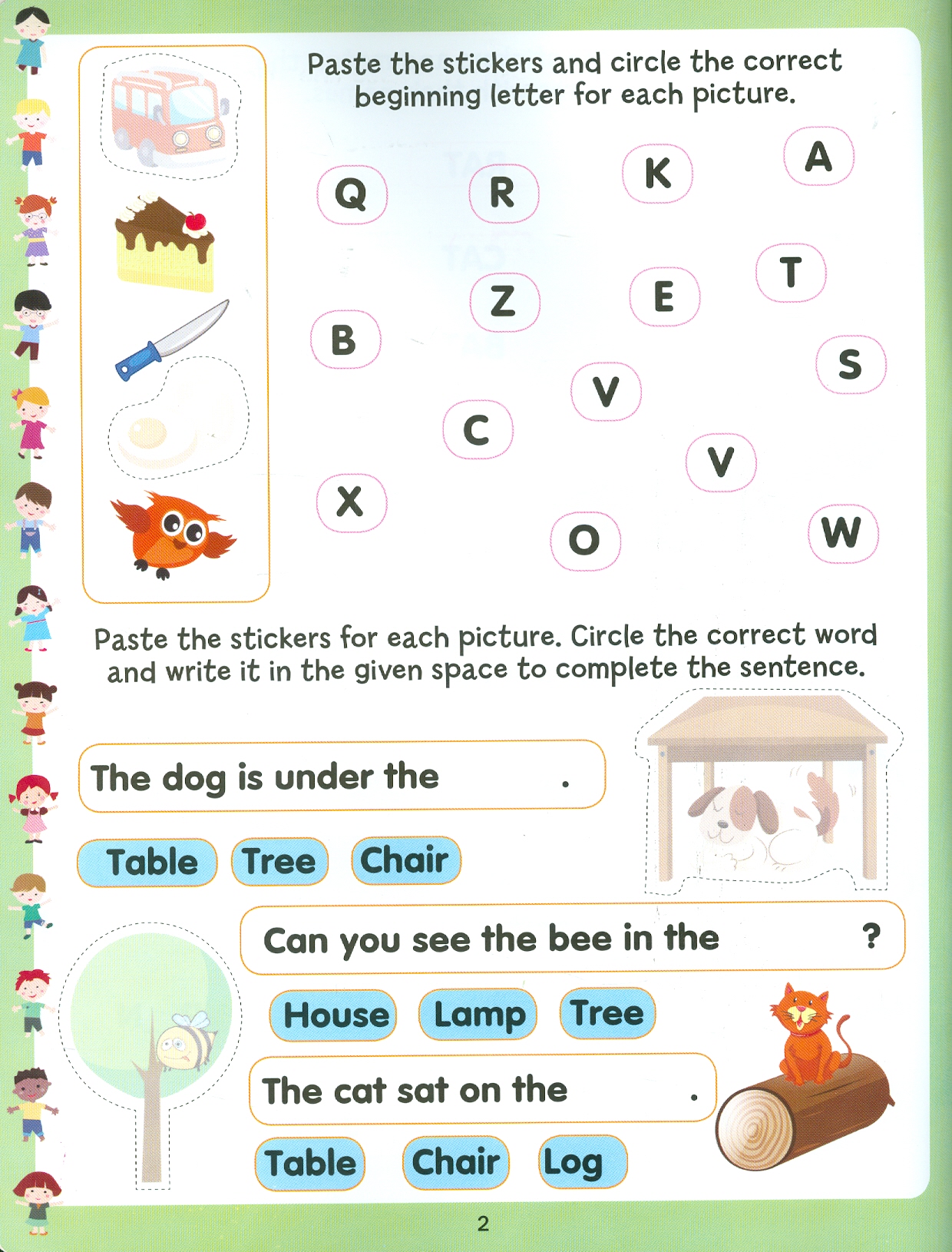 Play With Sticker - Words (Chơi Cùng Hình Dán - Từ)