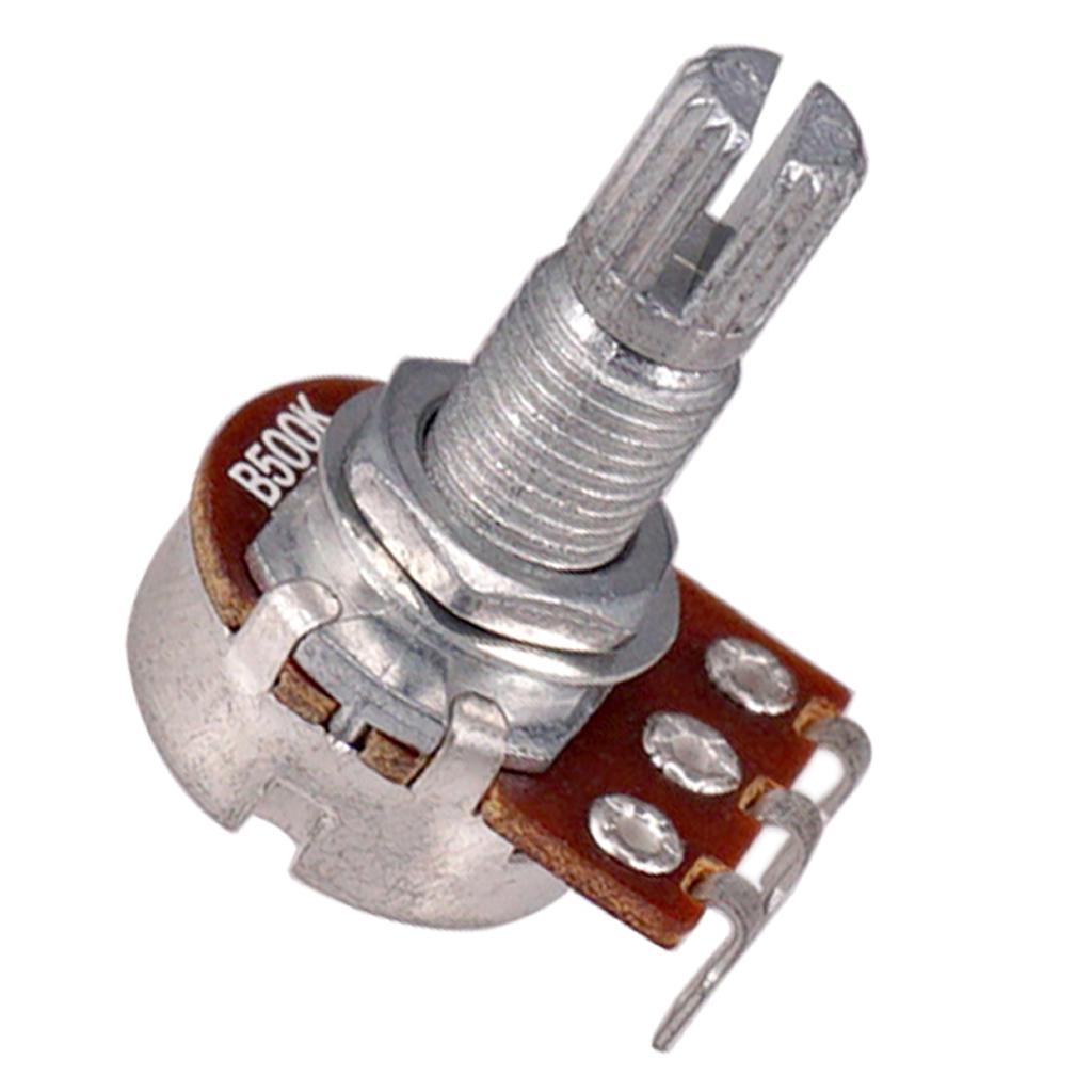 3x4pcs Split Guitar Volume & Tone Pot Control Audio Taper Potentiometer Kit
