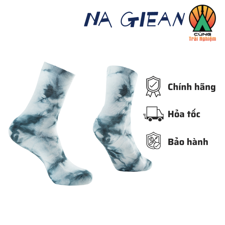 Tất Lông Cừu Merino Cao Cổ Cao Cấp Chuyên Dụng Thể Thao, Dã Ngoại, Leo Núi,Trekking Na Giean NGCM1001