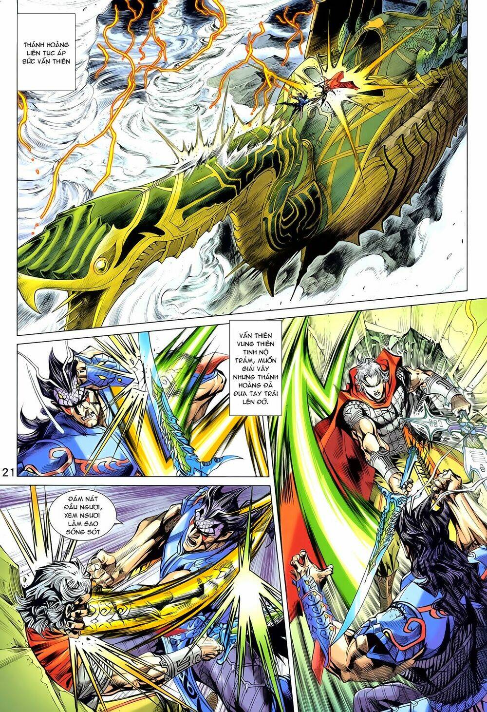 thần binh vấn thiên chapter 27 20