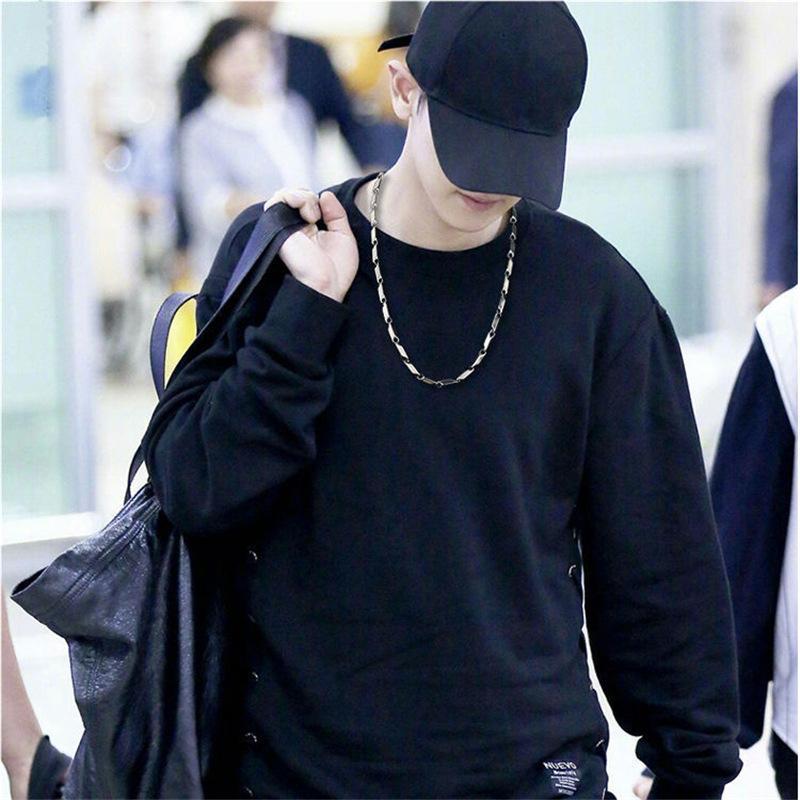 Dây chuyền nam vòng cổ Xích Trơn Basic nam nữ unisex Titan bạc đẹp không gỉ trangsucpt PTDCNA13