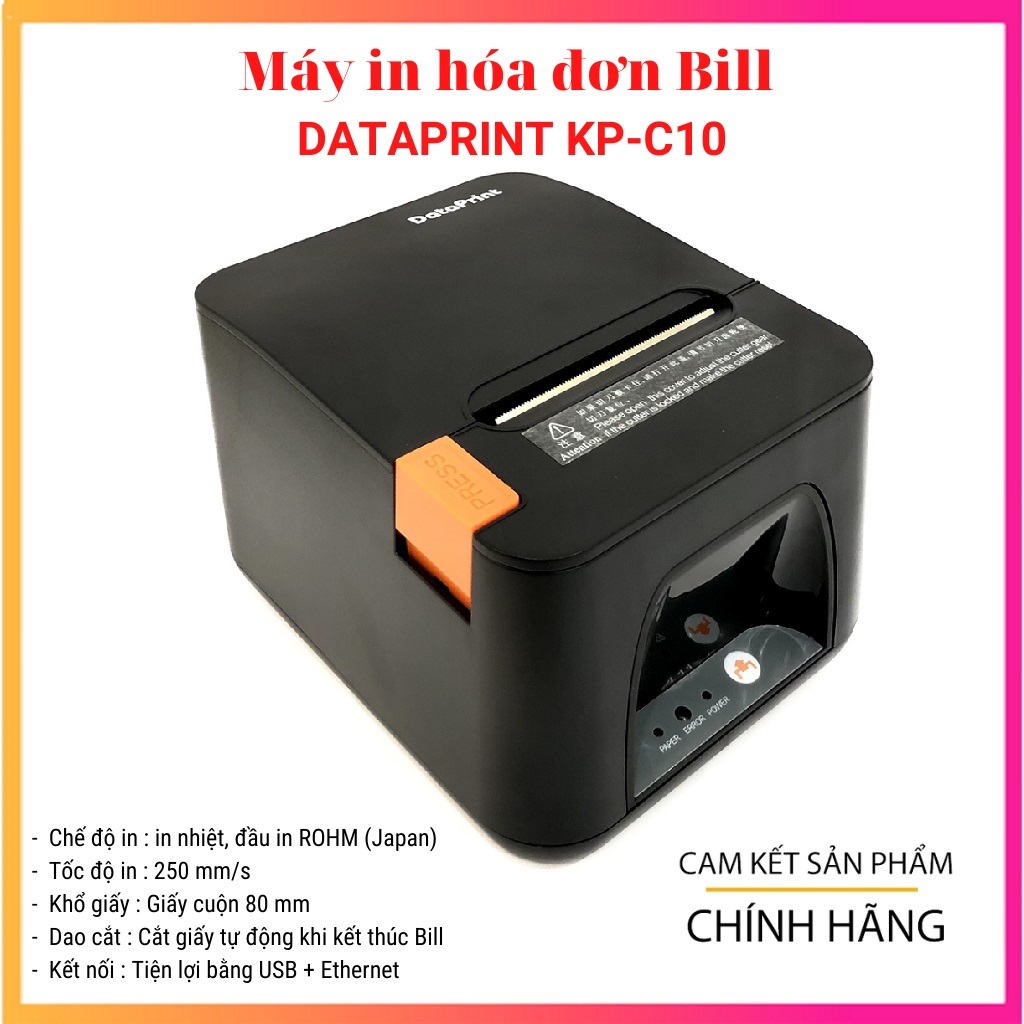 Máy in hóa đơn Bill Printer DATAPRINT KP-C10 (Hàng chính hãng)