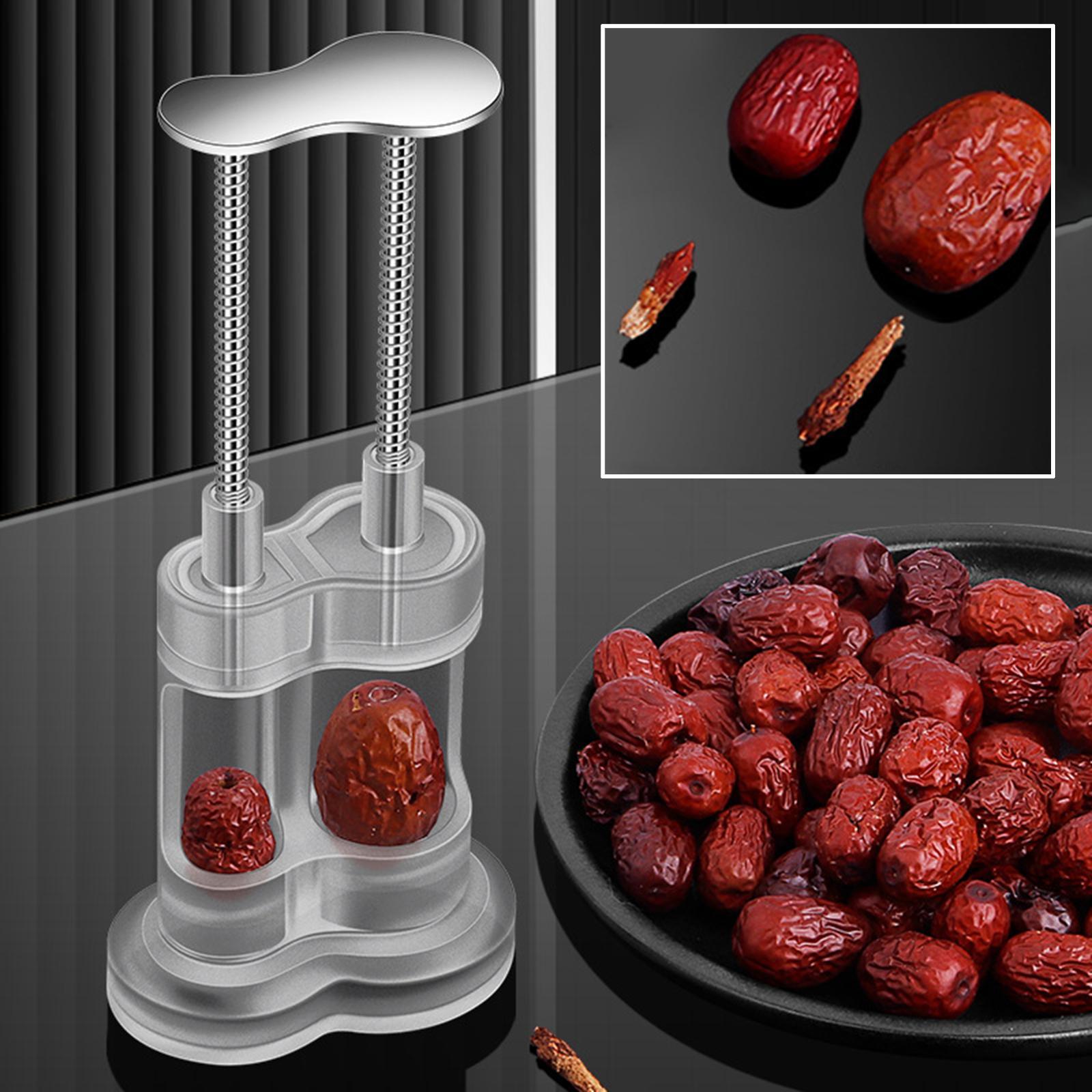 Fruit Core Remover Tool Heavy Duty Fruit Pitter for Hawthorn Grape