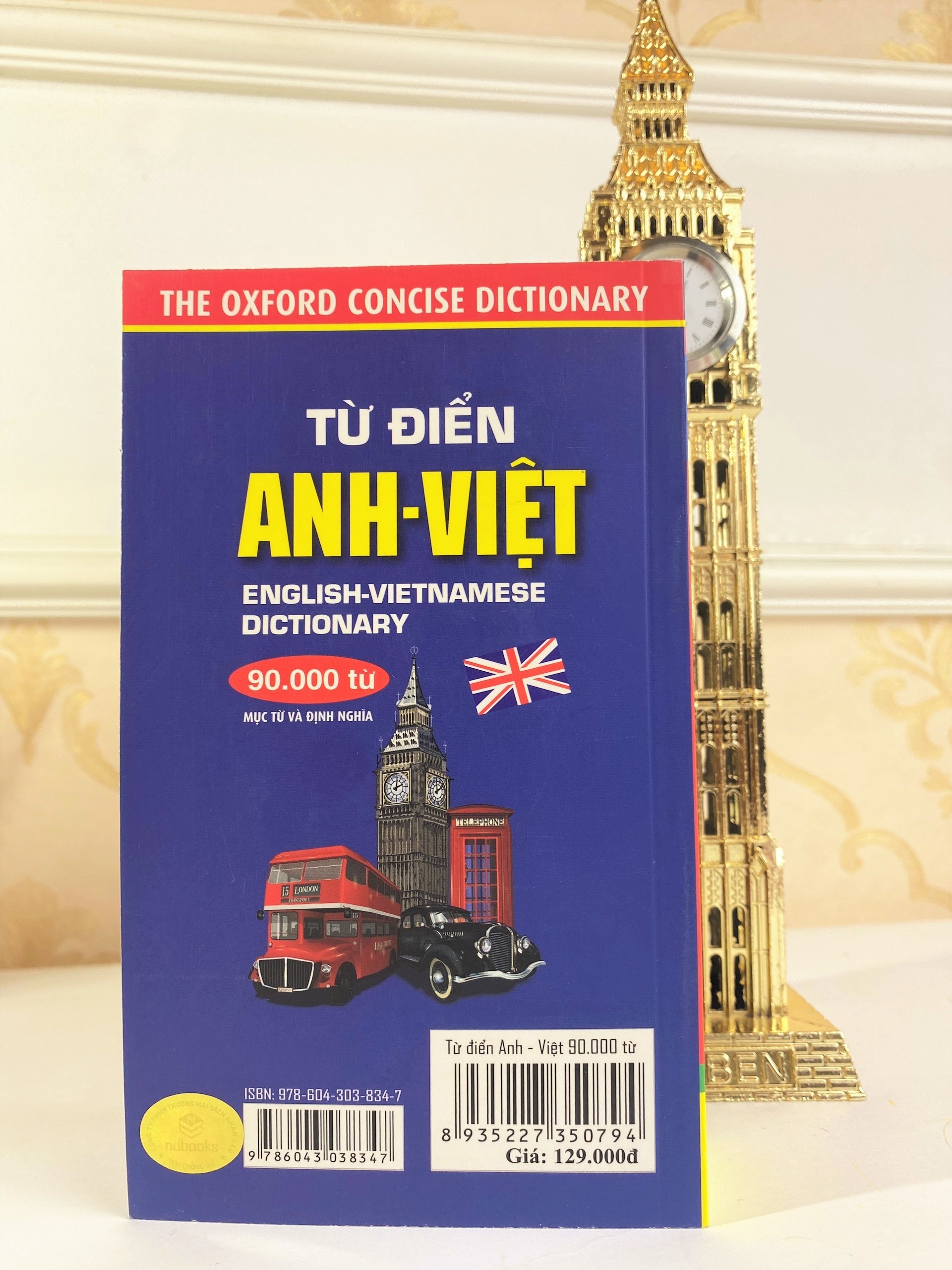 Sách - Từ điển Anh - Việt 90.000 từ (B129) - ndbooks