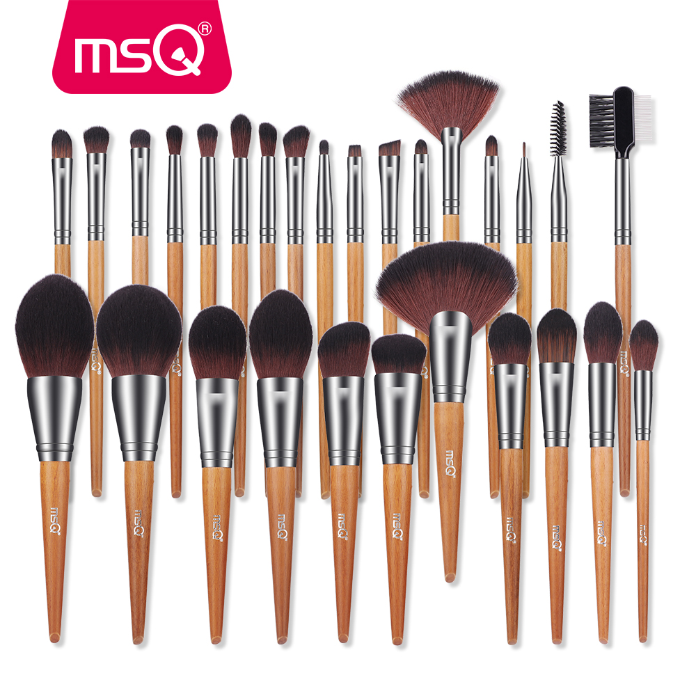 Bộ Cọ Chuyên Nghiệp 28 Cây MSQ 28 Psc Professional Makeup Brushes Set