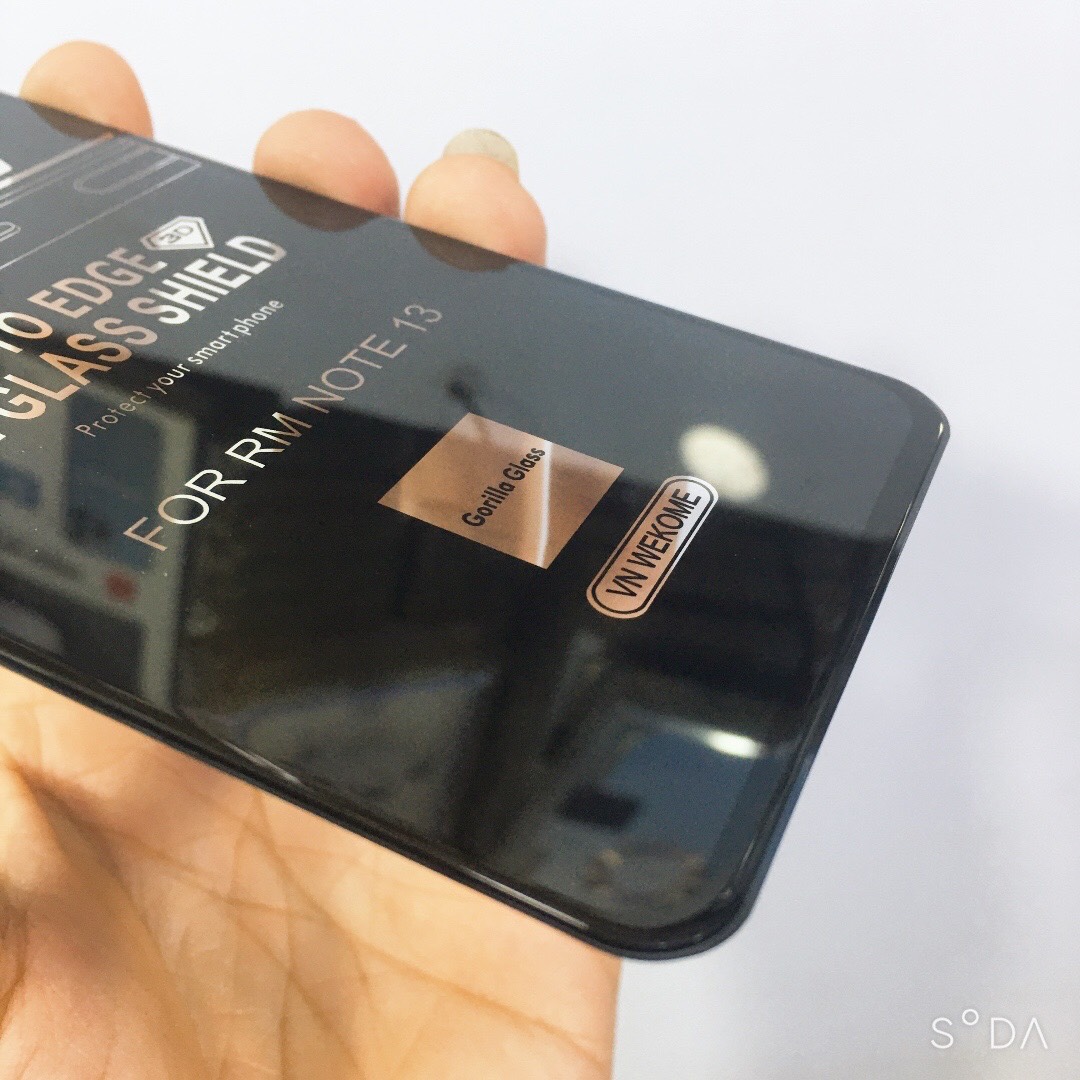 Hình ảnh Kính cường lực cho Xiaomi Redmi Note 13 4G Kingkong full màn hình Gorrila Glass( hàng chính hãng)