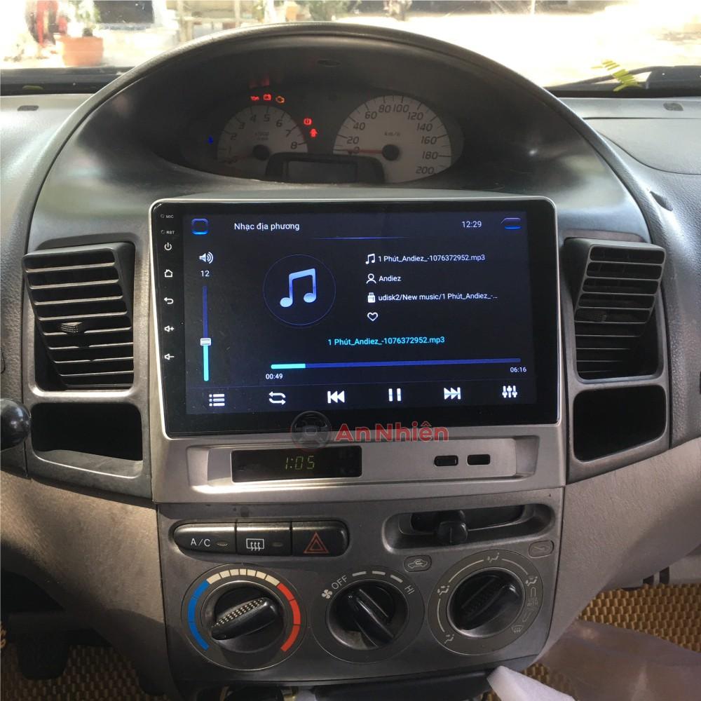 Màn Hình 9 inch Cho Xe VIOS 2003-2007, Đầu DVD Android Tiếng Việt Kèm Mặt Dưỡng Giắc Zin Xe TOYOTA VIOS