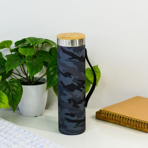 BÌNH GIỮ NHIỆT ELEMENTAL ICONIC MÀU ĐEN CAMO (590ML)