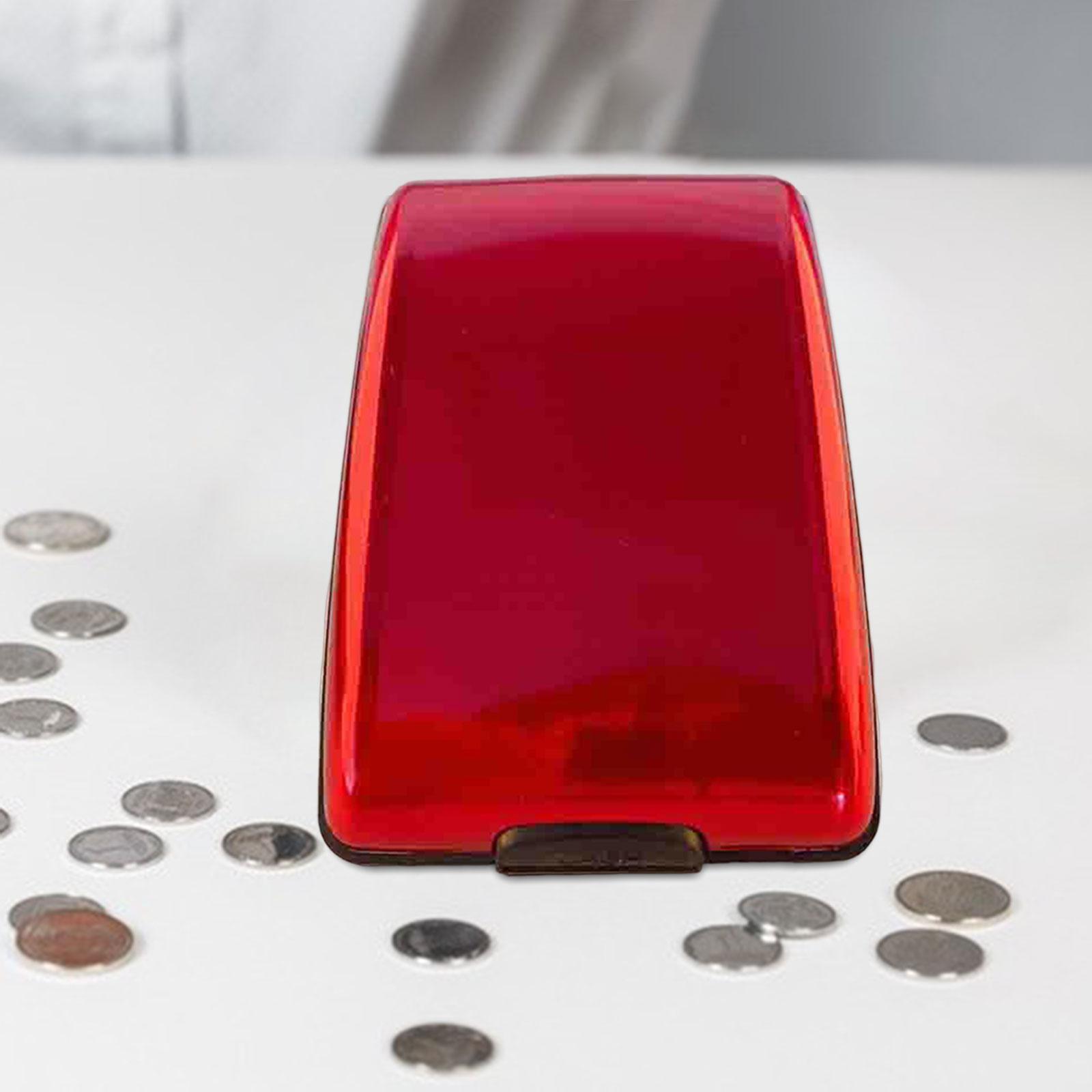 Pocket Card Holder Waterproof Casual Durable Aluminum Wallet Cards Organizer
