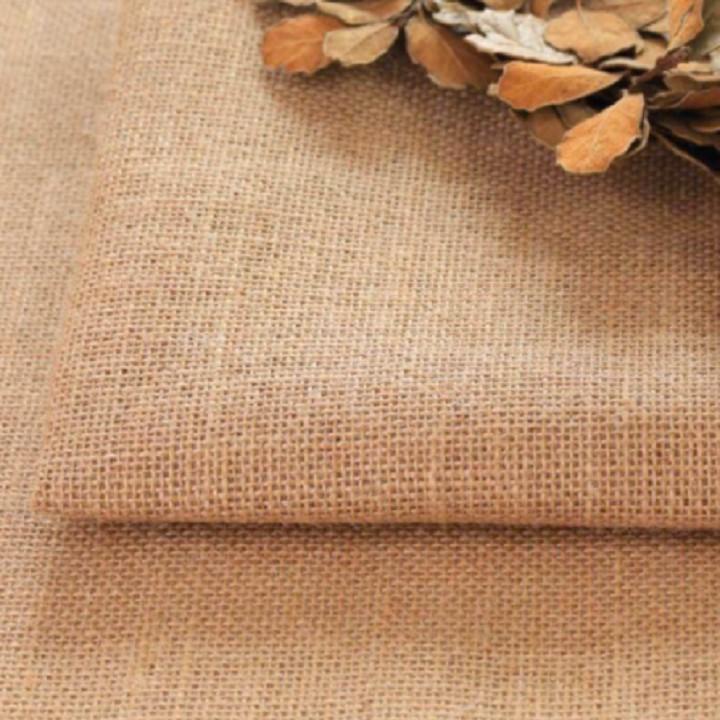 Vải bố 1m x1m2 sợi đay trang trí nhà, handmade, decor, phông chụp ảnh