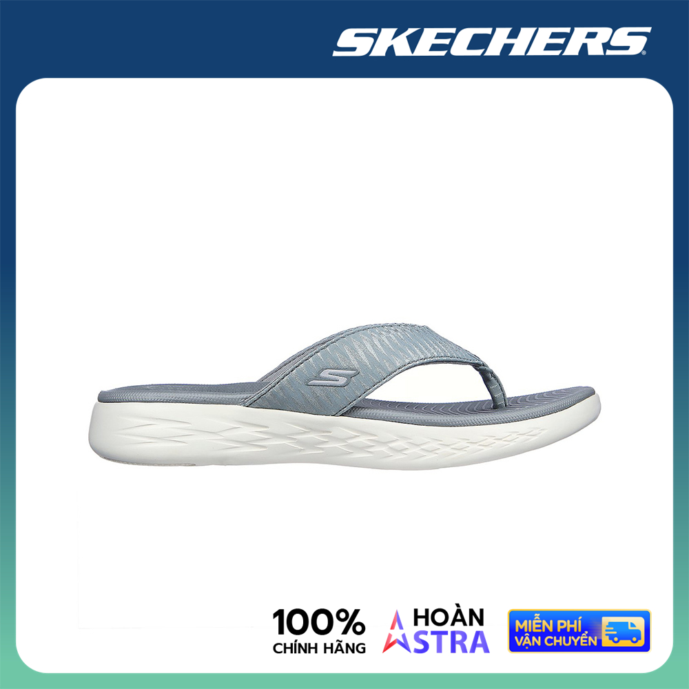 Skechers Nữ Dép Xỏ Ngón On-The-Go 600 - 140701-GRY