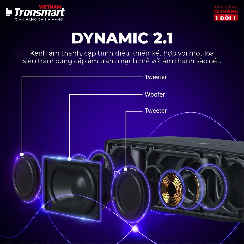 Loa Bluetooth mini 5.0 Tronsmart Studio 30W Chống nước IPX4 Ghép nối 100 loa - Chính hãng