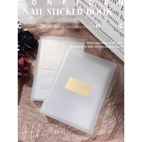 Sổ đựng Sticker Nail 80 tấm loại Đẹp