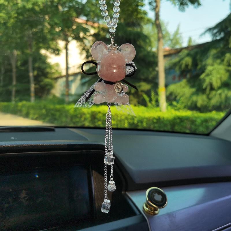 Dây Treo Trang Trí Nội Thất Xe Hơi Hình Gấu Hoạt Hình Dễ Thương