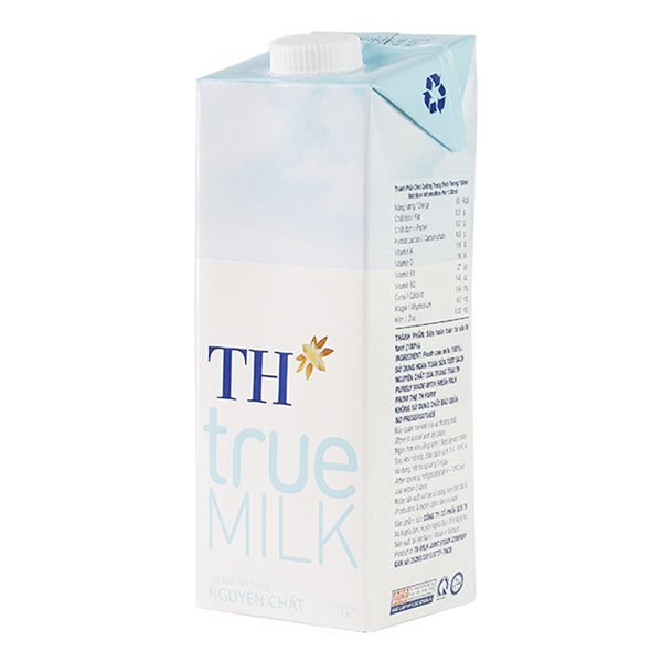 Sữa Tươi Tiệt Trùng Nguyên Chất TH True Milk (1L)