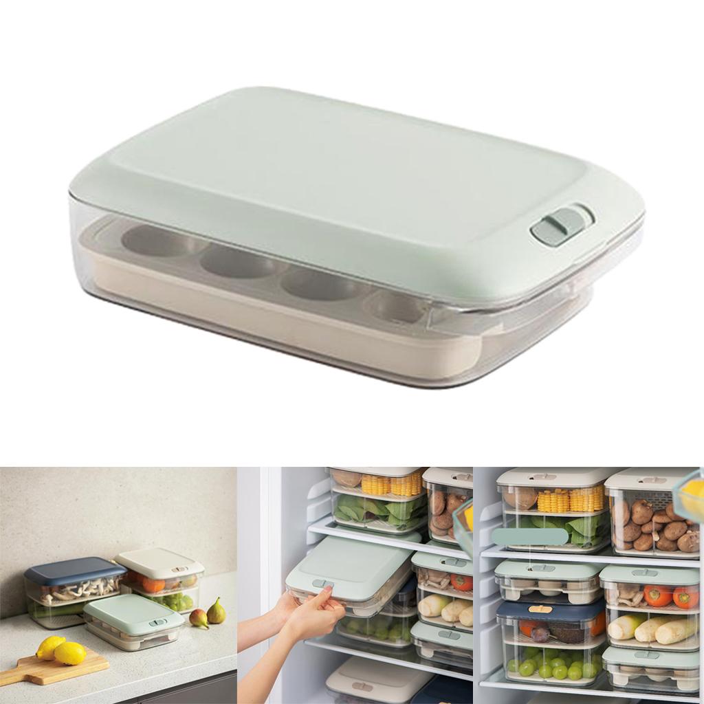 Storage Plastic Lids BPA Free Leak Proof Food Container Clear